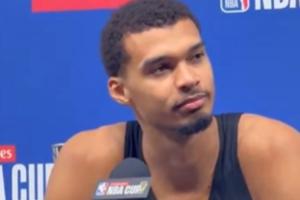 👀优雅的讽刺！文班：很高兴能参与这种纯粹且有体育道德的比赛